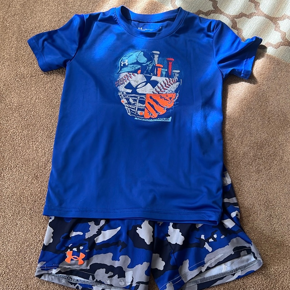 Boys Under Armour set